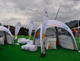 Aufblasbarer Pavillon für kleinere Flächen: Das neue XC 3 von X GLOO