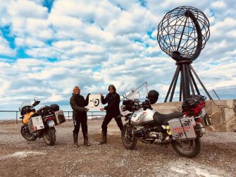 Mit dem Motorrad ans Nordkap: Ein lebensveränderndes Abenteuer für den guten Zweck