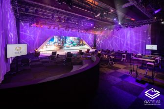 Hybride Eventlocation macht digitale Veranstaltungen in echter Live-Eventatmosphäre möglich