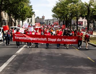 Impressionen der Großdemo #AlarmstufeRot in Berlin