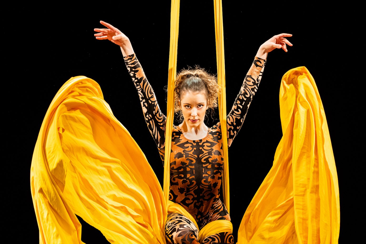 Aerial Artistin Veronica Fontanella Von Zuf llen Und Schicksal