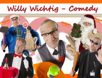 Comedian für Firmen-Events: Beste Stimmung mit Willy Wichtig