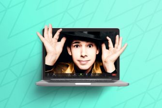 Virtuelle Zoom Zaubershow von Alexander Merk