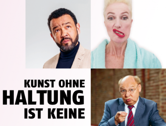 Kunst ohne Haltung ist keine – Comedians über ihr Metier