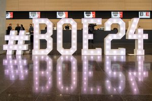 Foyer der BOE International 2024