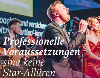 Professionelle Voraussetzungen sind keine Star-Allüren