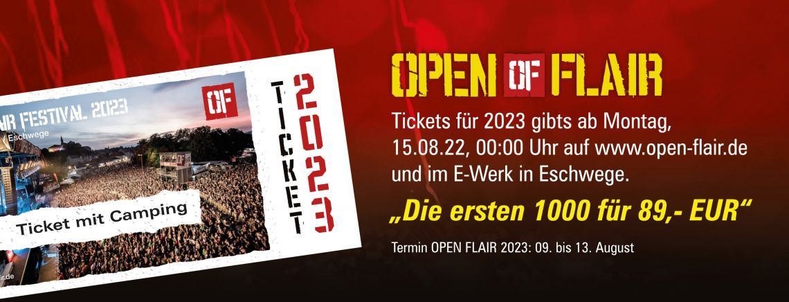 Open Flair Festival 2023