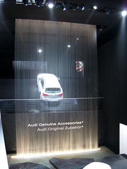 Wasserlandschaft für das Audi Händlertreffen Händlertreffen Lissabon