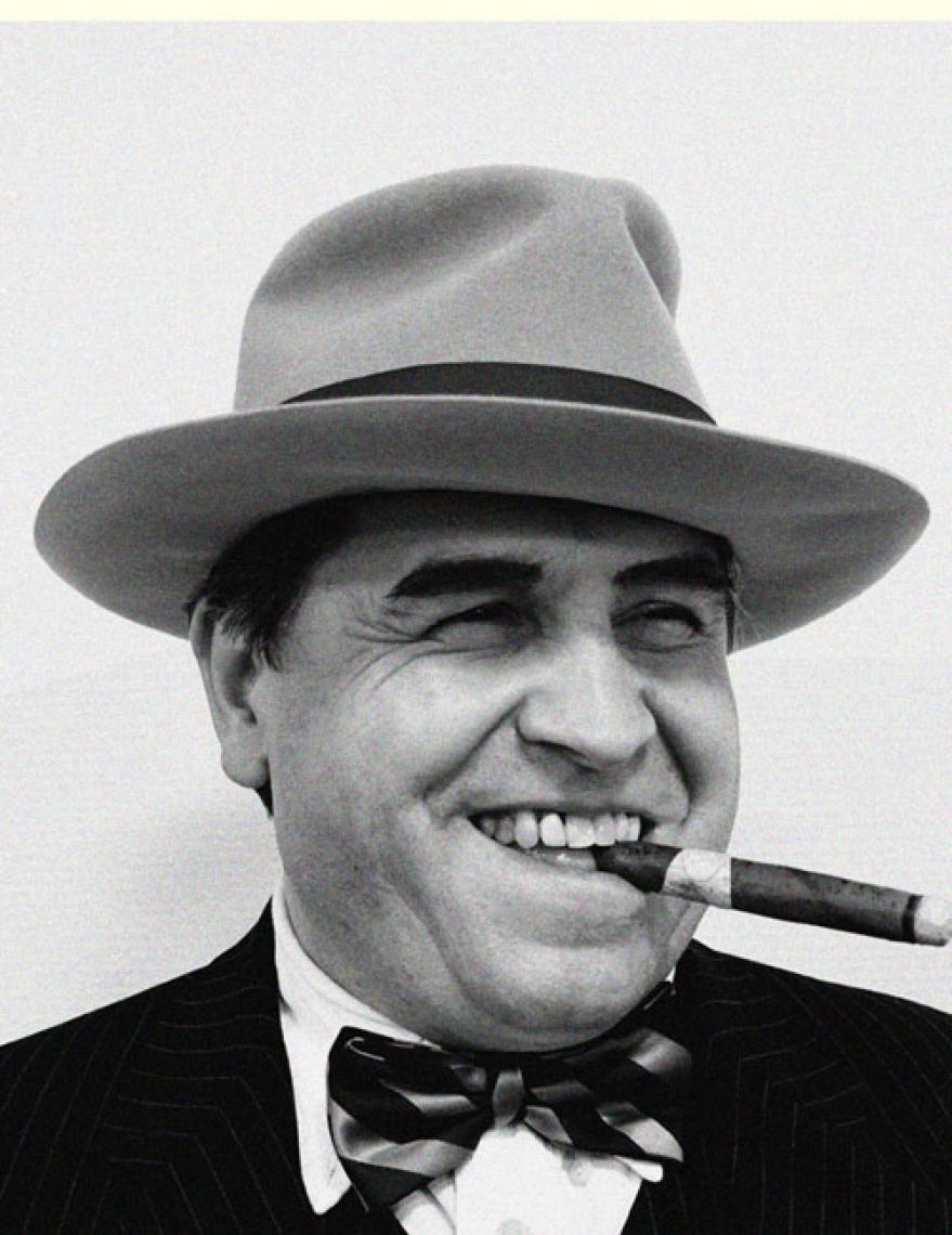 Deutschlands bestes Al Capone Double - und Gallionsfigur der Show