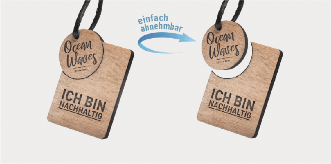 Anchor Chip - Einkaufswagenchips aus Holz mit eigenem Design 