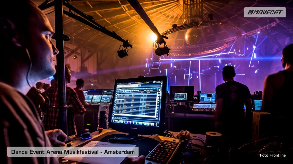 Backstage: Dance Event Arena Musikfestival - Amsterdam