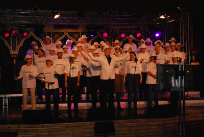 Chorwettbewerb mit 450 Teilnehmern