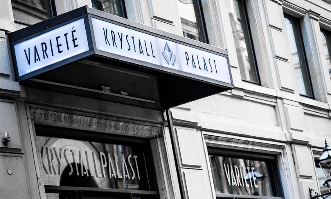 Krystallpalast Varieté Leipzig // Fassade// Foto PanRay Photography