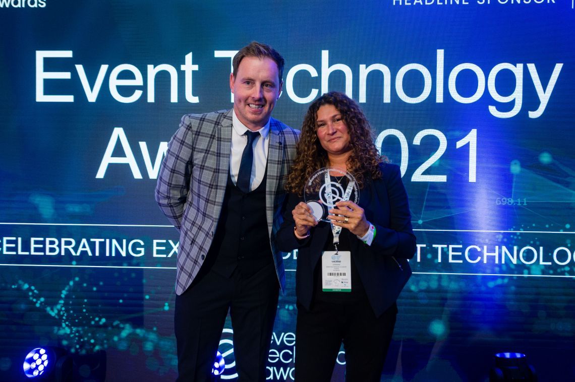 Allseated EXVO gewinnt in zwei Kategorien beim Event Technology Award 2021