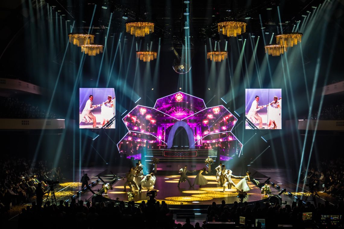 „Let’s Dance – Die Live Tour 2021“ fand als eine von wenigen Tourproduktionen 2021 statt – satis&fy stellte Licht und Scenic