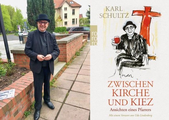 Buchvorstellung des Kiezpfarrers in der Panik City Zwischen Kirche und Kiez – Lesung mit Pfarrer Karl Schulz