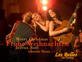 Swingende Weihnacht mit Les Belles du Swing