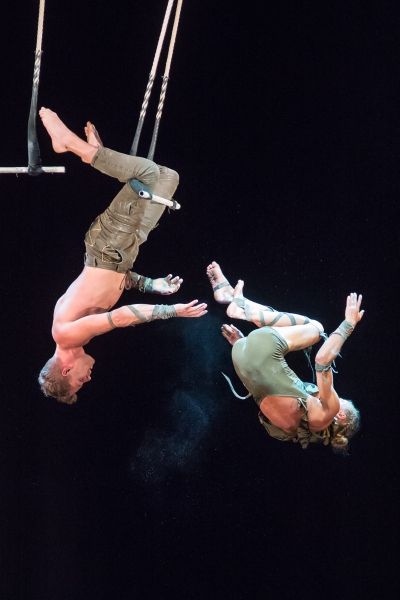 Milena & Christopher – Duo Trapez & Partner Akrobatik