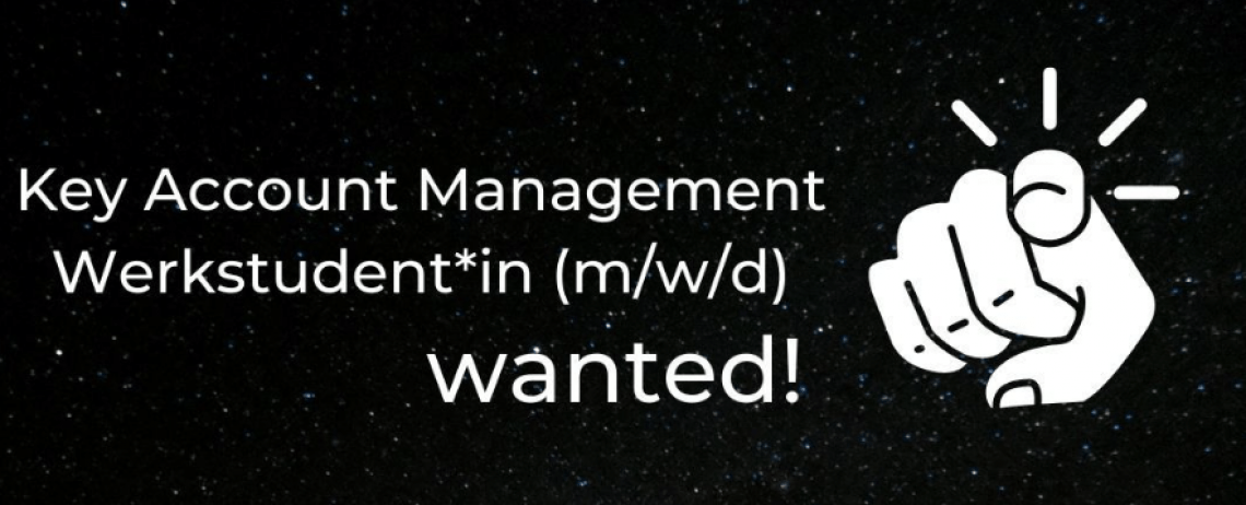 Key Account Management Werkstudent:in (m/w/d) gesucht